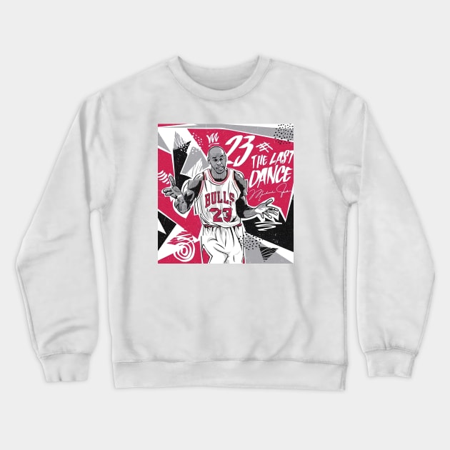 BASKETBALLART - THE LAST DANCE Crewneck Sweatshirt by JORDAN-ART23